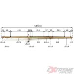 OŚ NAPĘDOWA TYŁ QUAD MINI ATV 50CC
