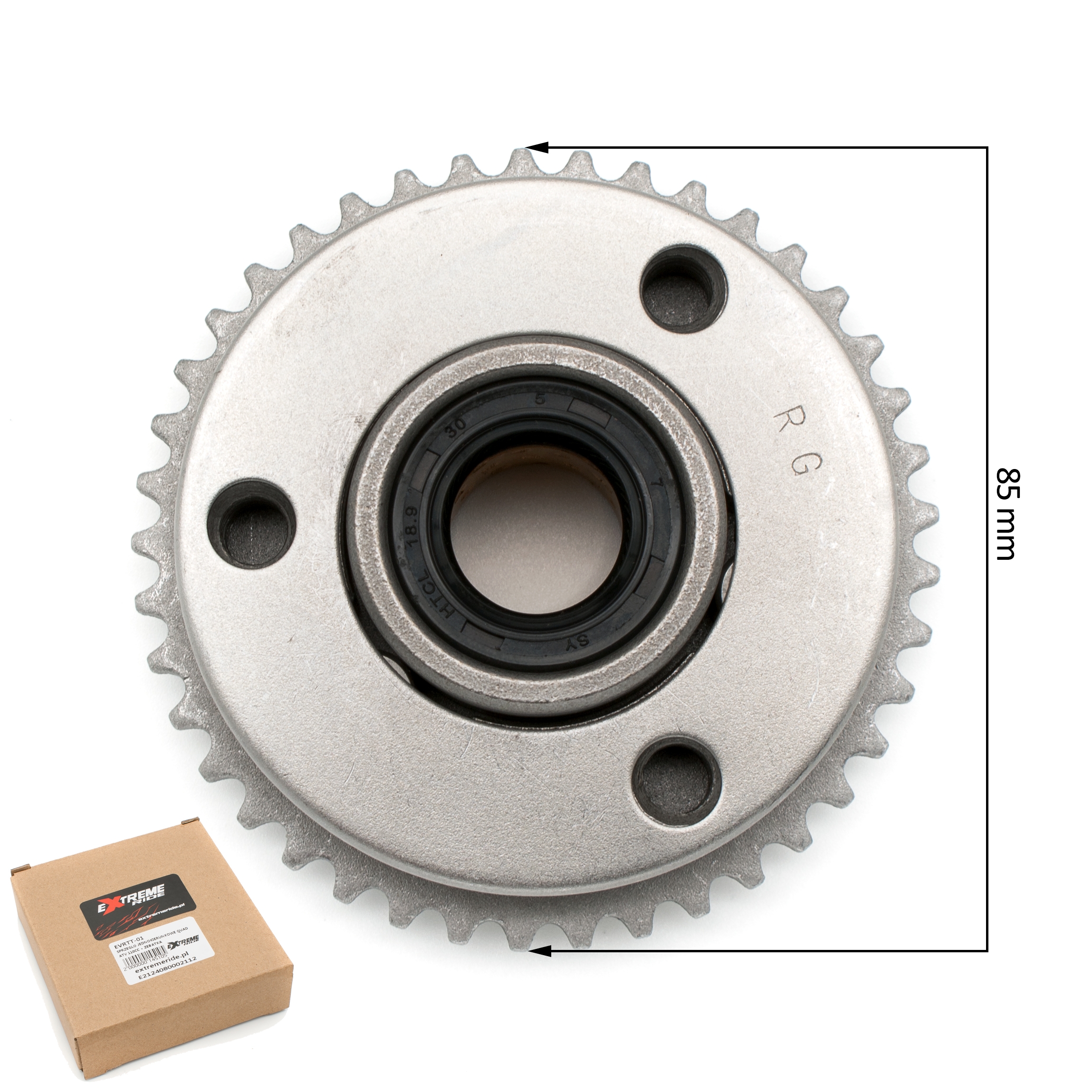 4845.jpg SPRZĘGŁO JEDNOKIERUNKOWE QUAD ATV 110CC + ZĘBATKA - obrazek 1