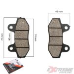 KLOCKI HAMULCOWE TYŁ CROSS 110CC