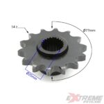 ZĘBATKA ZDAWCZA 530 QUAD ATV 200CC 14Z