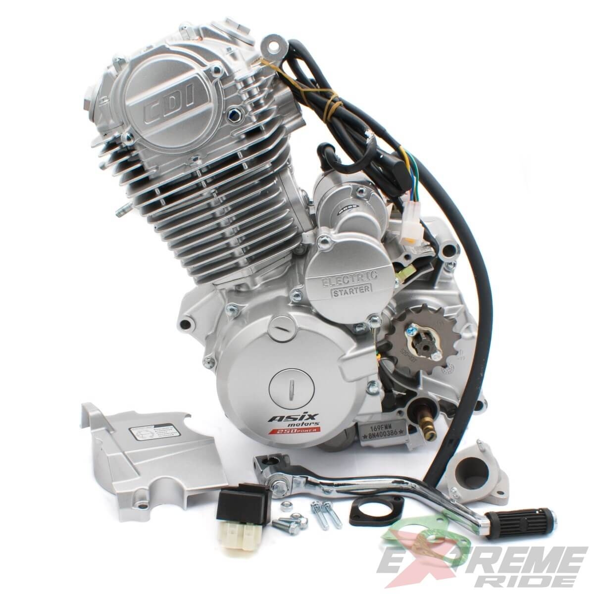 8654.jpg SILNIK 4T 250CC 5 BIEGÓW CROSS MAN ROZ 169FMM - obrazek 1