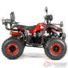 NAKLEJKI NA POJAZD QUAD ATV 125CC CZERWONE - obrazek 2