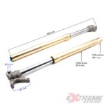 AMORTYZATORY PRZÓD CROSS 250CC KPL