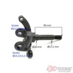 ZWROTNICA LEWA QUAD ATV 250CC