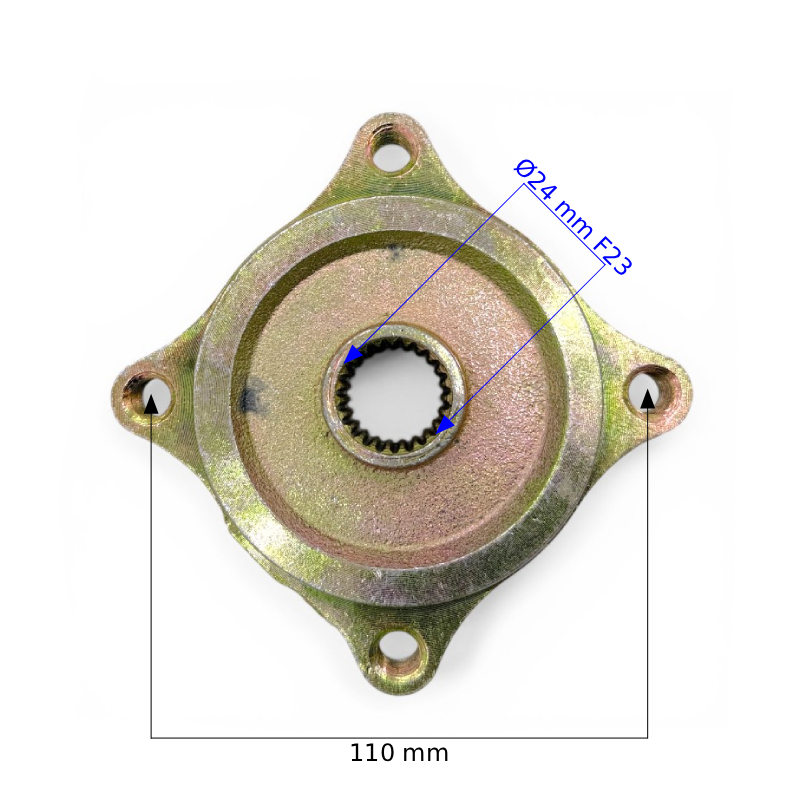 IMG_5143 wym PIASTA KOŁA TYŁ QUAD ATV 150CC - obrazek 1