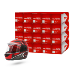 KASKI DZIECIĘCE 501 CZERWONY MIX ROZ. BOX 20SZT