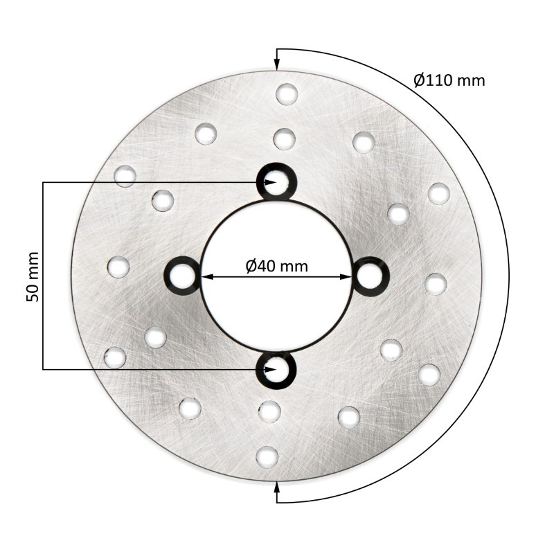 wp-image17824 TARCZA HAMULCOWA PRZÓD QUAD ATV 125CC 110MM - obrazek 1