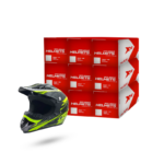 KASKI JUNIOR X1 CROSS 125 MIX ROZM. BOX 9 SZT LIMONKA POŁ.