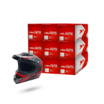 KASKI JUNIOR X1 CROSS 125 MIX ROZM. BOX 9 SZT CZERWONY