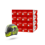 KASKI DZIECIĘCE 506 LIMONKA MAT  MIX ROZ. BOX 16SZT